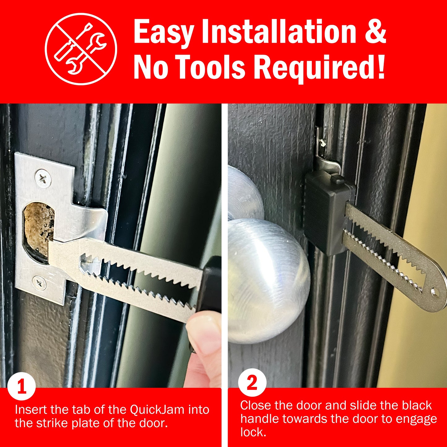 QuickJam Universal Portable Door Blocker